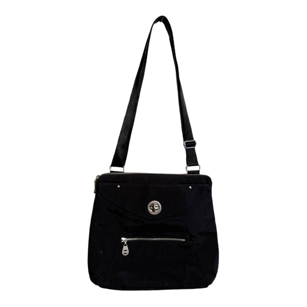 Baggallini Black Nylon Shoulder Bag‎